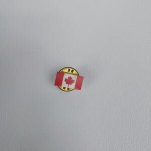 Vintage Canadian‎ Flag Lapel Pin Hat Pin Tie Pin